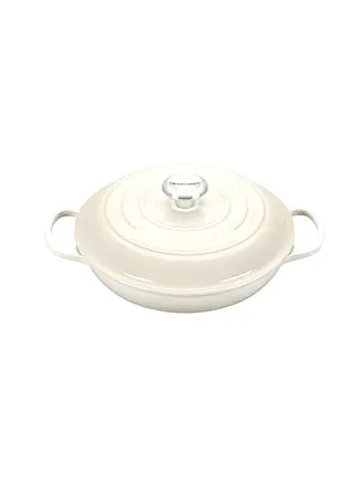 LE CREUSET | Gourmet-Profitopf "Signature" 26cm (ofenrot) | creme
